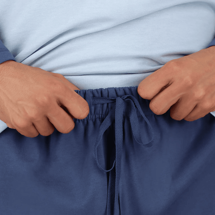 Pijama Largo Azul Indigo 2