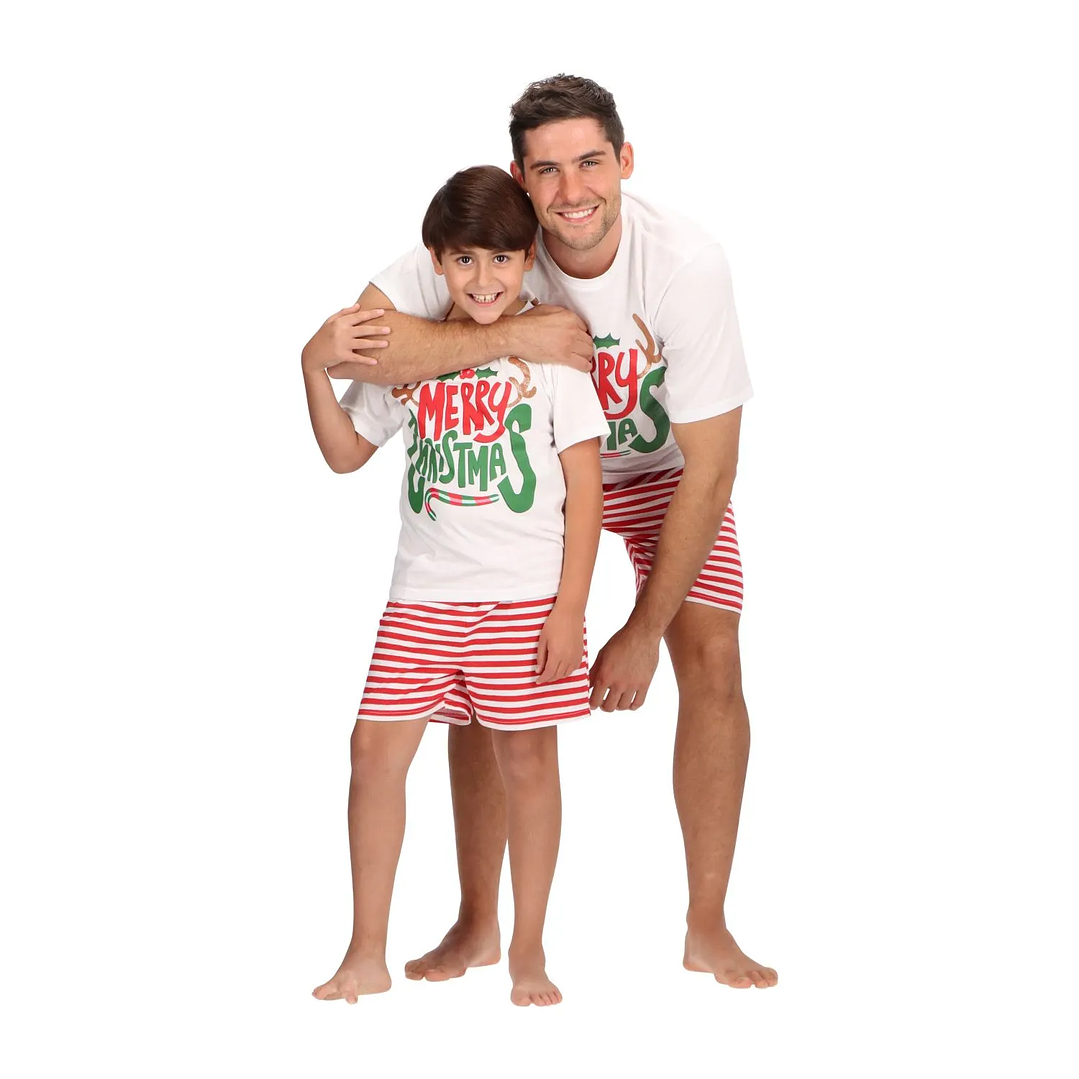 Pijama Corto Algodón Merry Christmas 2