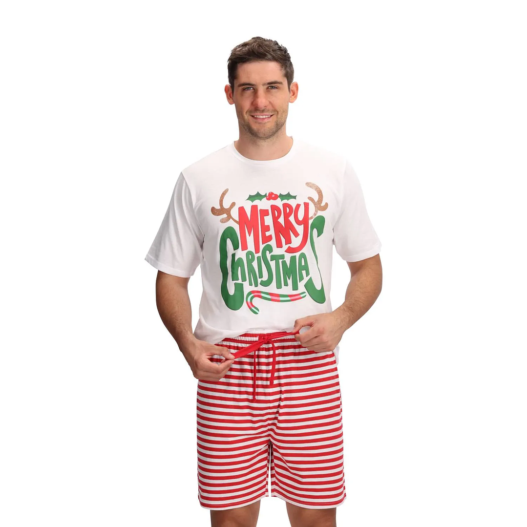 Pijama Corto Algodón Merry Christmas 5
