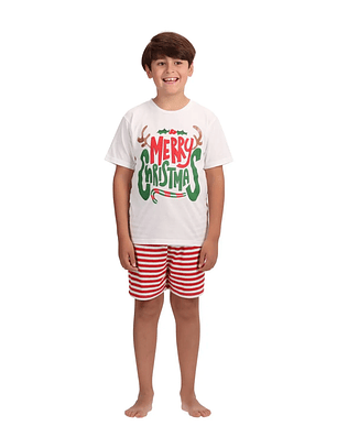 Pijama Corto Algodón Infantil/Juvenil