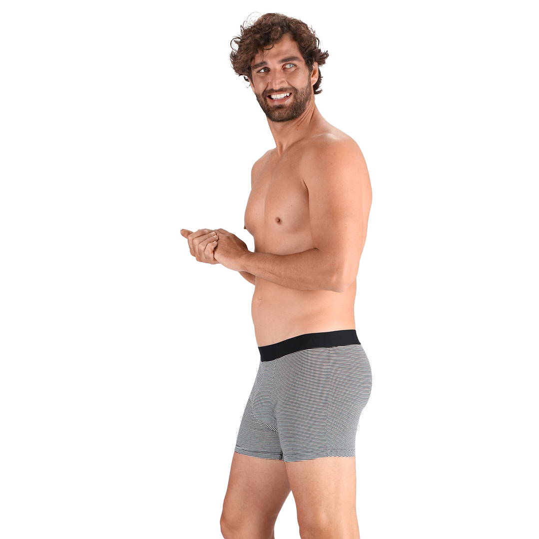 Bóxer Medio Pack 3 Negro 3