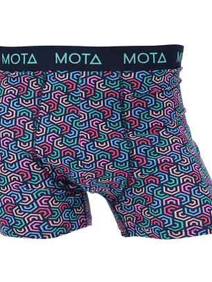 Bóxer Medio Algodón Pack 3