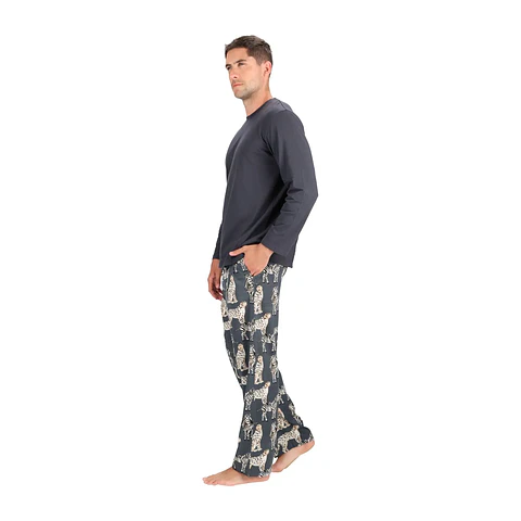 Pijama Largo Algodón