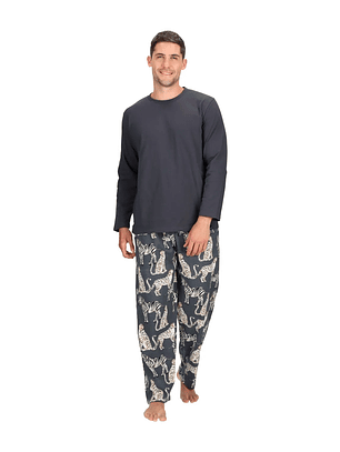 Pijama Largo Algodón