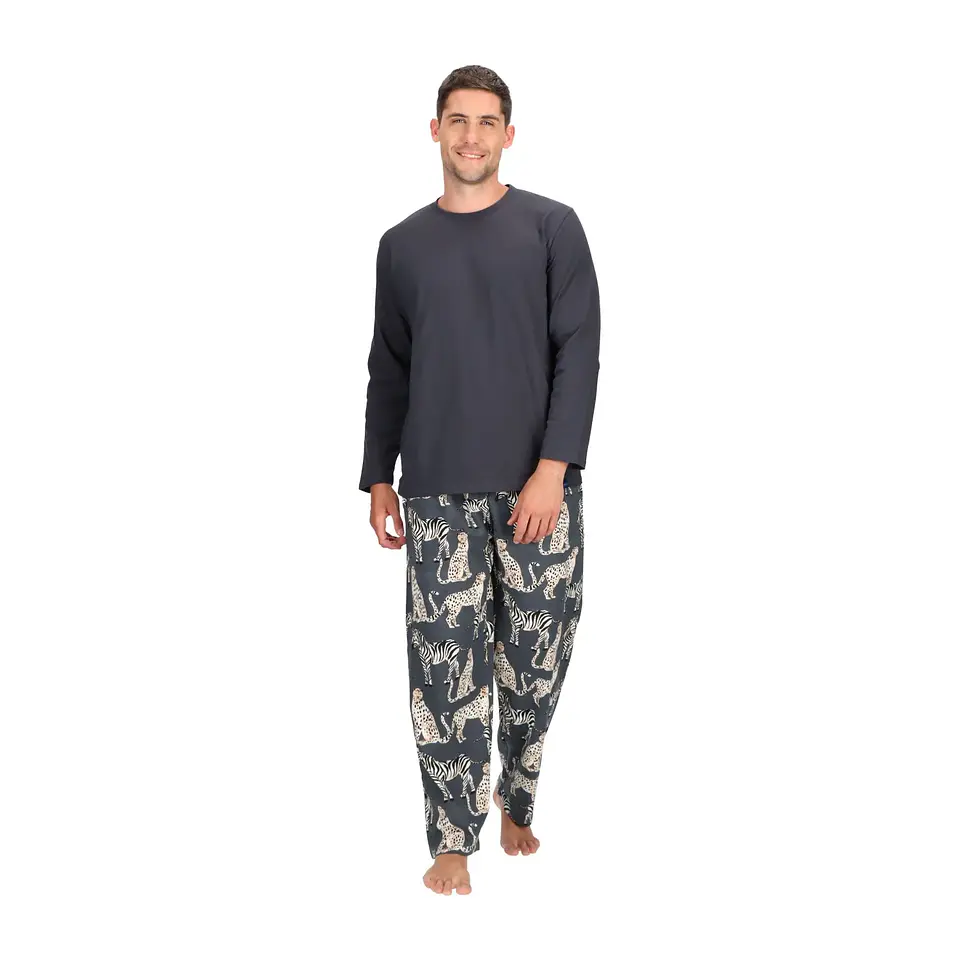 Pijama Largo Algodón 1
