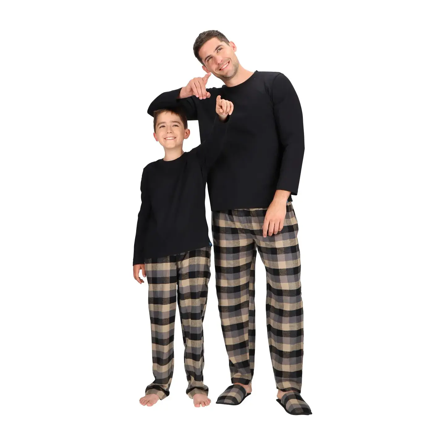 PIJAMA INFANTIL CUADROS 2