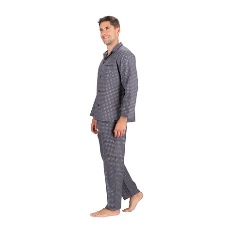 Pijama Largo Azul Marino