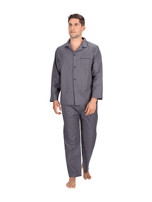 Pijama Largo Azul Marino