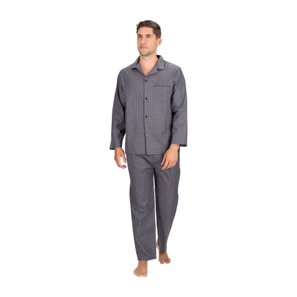 Pijama Largo Azul Marino 1