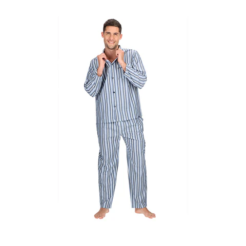 Pijama Larga Celeste