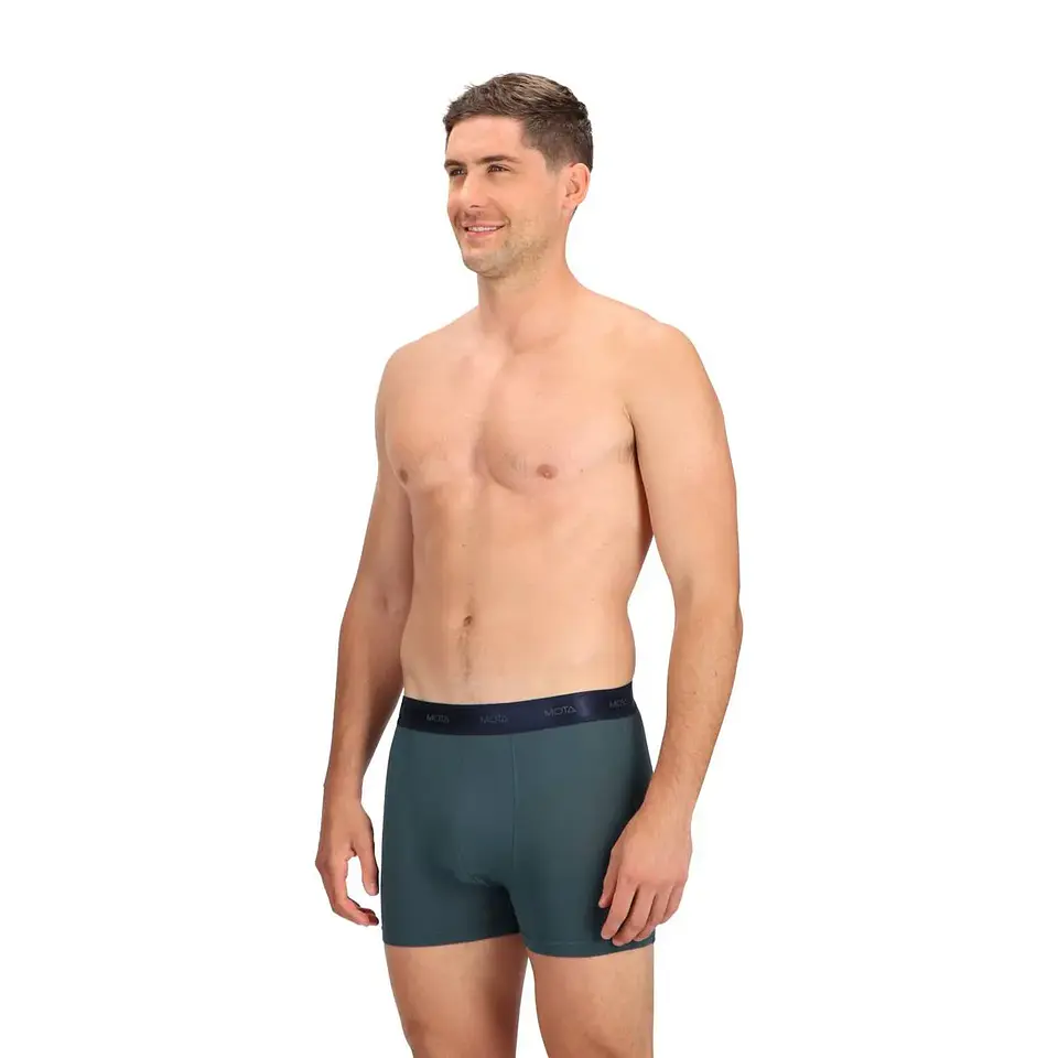PACK DE 4 BOXERS MODAL VERDE OSCURO 4