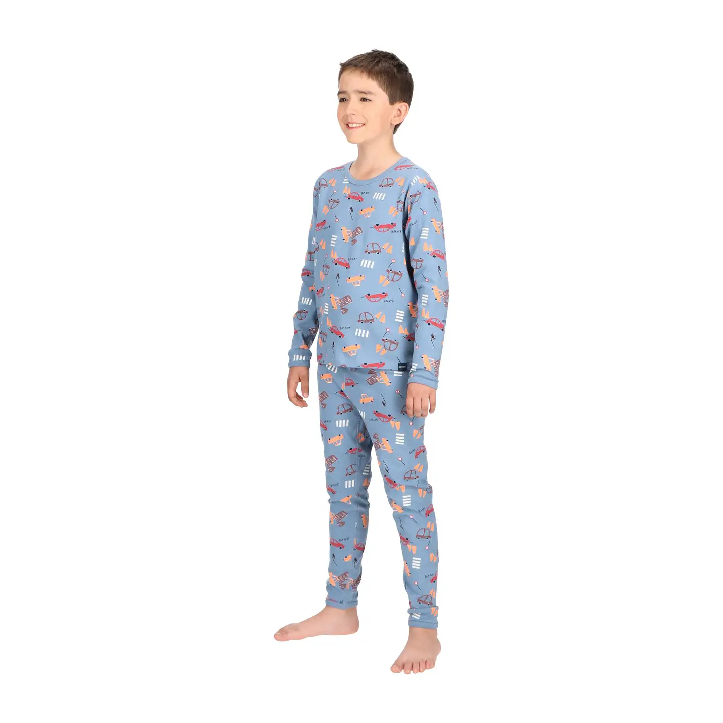 PIJAMA LARGO ALGODÓN INFANTIL 4