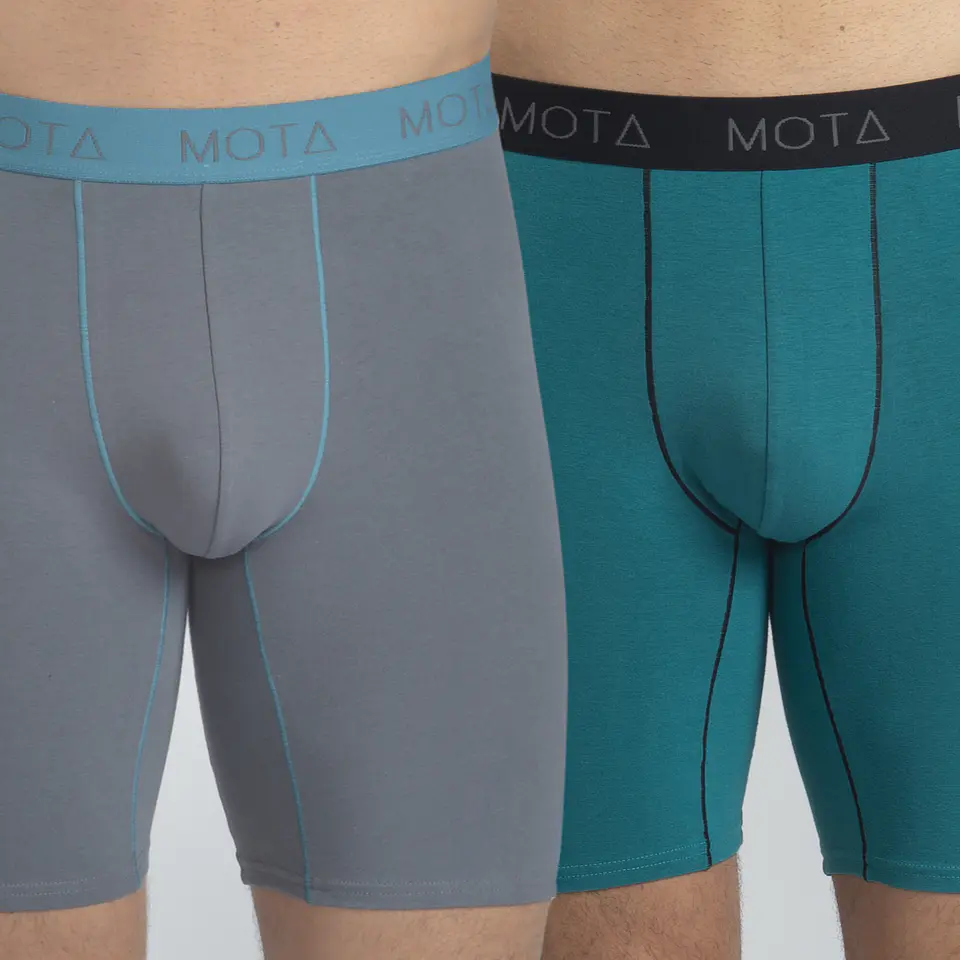 PACK DE 2 BÓXERS LARGO DEPORTIVO ALGODÓN 5