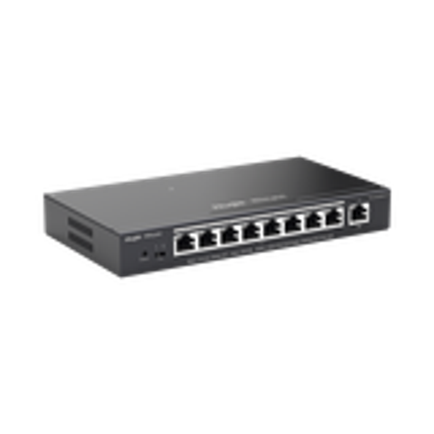 Switch PoE gigabit inteligente con 9 puertos gigabit, 8 puertos PoE+ hasta 120W, reconocimiento de camaras IP, valor unico para redes CCTV, gestionable en la nube 1