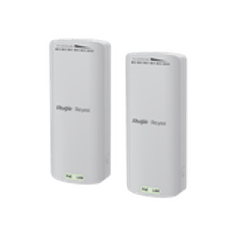 Kit completo Punto a Punto para distancias de hasta 500m, 2.4GHz, Ideal para Ascensor, Campus y Edificios, hasta 300Mbps