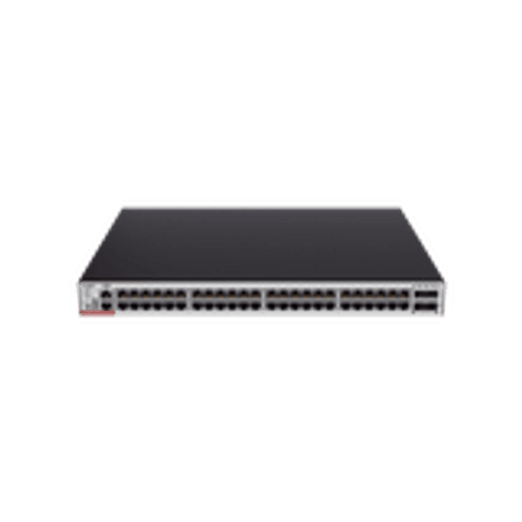 Switch PoE Administrable Capa 3 con 48 Puertos Gigabit 802.3af/at, 4 Puertos SFP+ de 10Gb para Fibra, Presupuesto PoE hasta 1,480W, Gestionable en Ruijie Cloud Gratis, (No incluye fuente de alimentaci