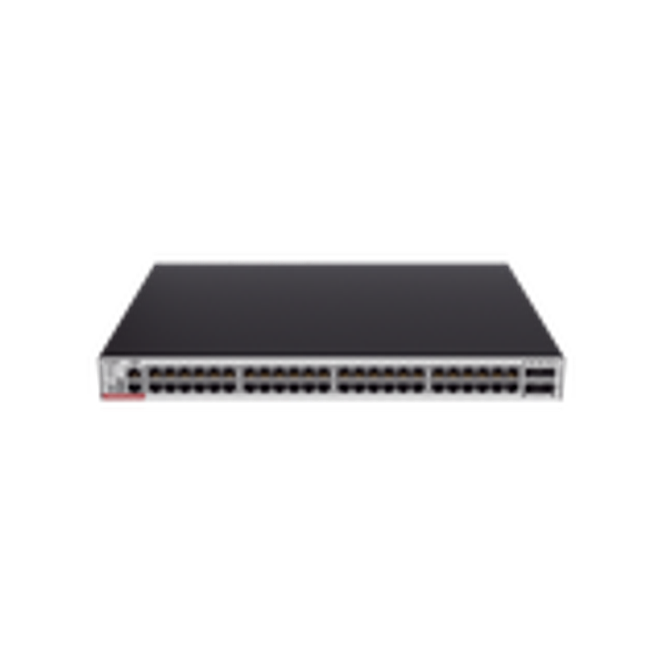 Switch PoE Administrable Capa 3 con 48 Puertos Gigabit 802.3af/at, 4 Puertos SFP+ de 10Gb para Fibra, Presupuesto PoE hasta 1,480W, Gestionable en Ruijie Cloud Gratis, (No incluye fuente de alimentaci 1