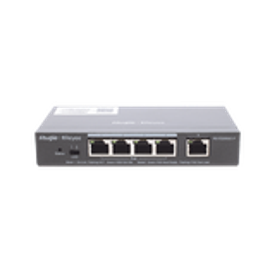 Switch PoE Inteligente Administrable en la Nube de 5 Puertos Gigabit, 4 PoE+, 54W. 1