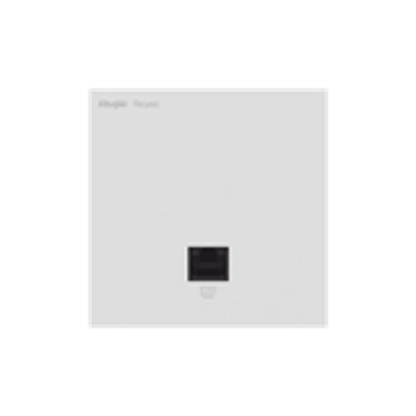 Punto de acceso Wi-Fi 6 de pared para interior 360°, doble banda, 2976 Mbps, 2 puertos GE, hasta 512 usuarios, portal cautivo standalone, compatible con reyee mesh, diseno ultra delgado 86mm 1