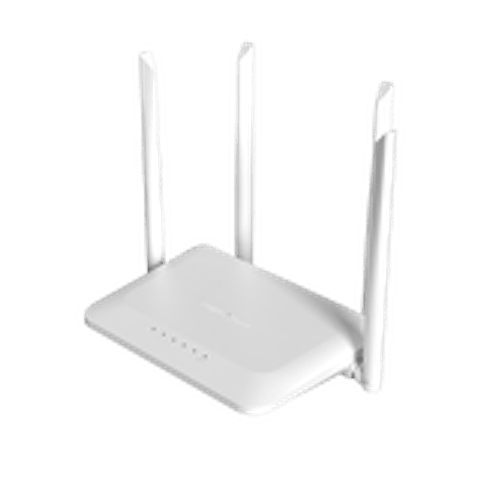 Router Inalambrico Wi-Fi AC Doble Banda, 1 Puerto WAN 10/100 y 3 Puertos LAN 10/100