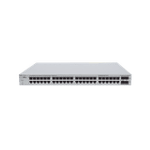 Switch Administrable de 48 Puertos Gigabit PoE 802.3af/at + 4 SFP+ para Fibra 10Gb, Gestion Gratuita desde la Nube