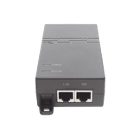Inyector PoE estandar 802.3at Gigabit, 30W