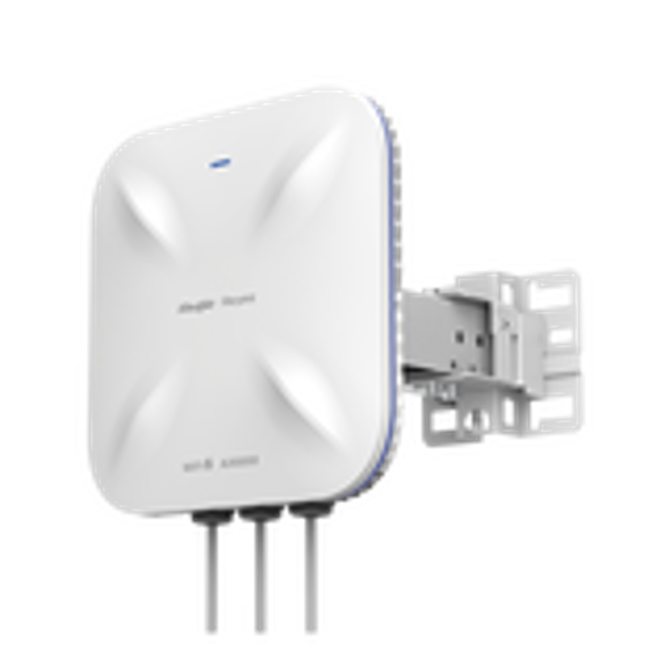 Punto de acceso Wi-Fi 6 direccional para exterior, IP 68, doble banda 4x4, 5.95 Gbps, puerto SFP de 2.5GE ideal para fibra optica, hasta 512 usuarios, proteccion hasta 4 kV y proteccion contra erosion 1