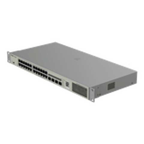Switch PoE Gestionable en la Nube de Capa 2 Gigabit de 28 Puertos, 24 Puertos Gigabit PoE+, 4 SFP, 370W
