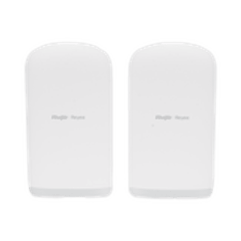 Kit completo Punto a Punto Pre-Configurado hasta 1 Km listos para enlazar, administrable en la Nube, Banda 5Ghz AC WAVE2 MU-MIMO 2X2, Puertos 100/1000