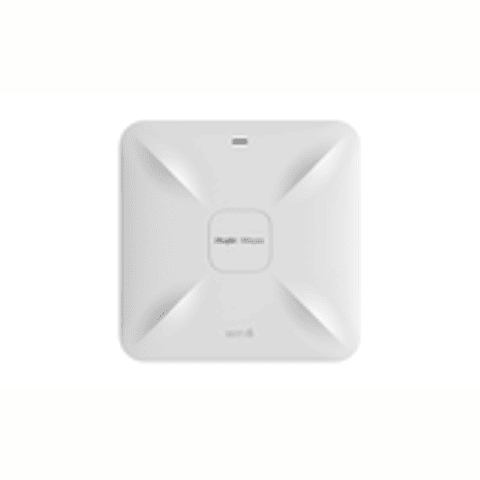 Punto de acceso Wi-Fi 6 de techo para interior 360°, doble banda MU-MIMO 4x4, 3202 Mbps, hasta 512 usuarios, puertos 1 x 2.5GE, 1 x GE, portal cautivo standalone, incluye Reyee Mesh
