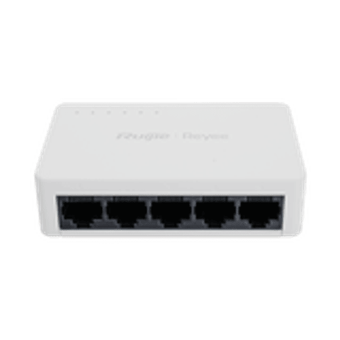 Switch no administrable sin PoE de 5 puertos 10/100/1000 Mbps