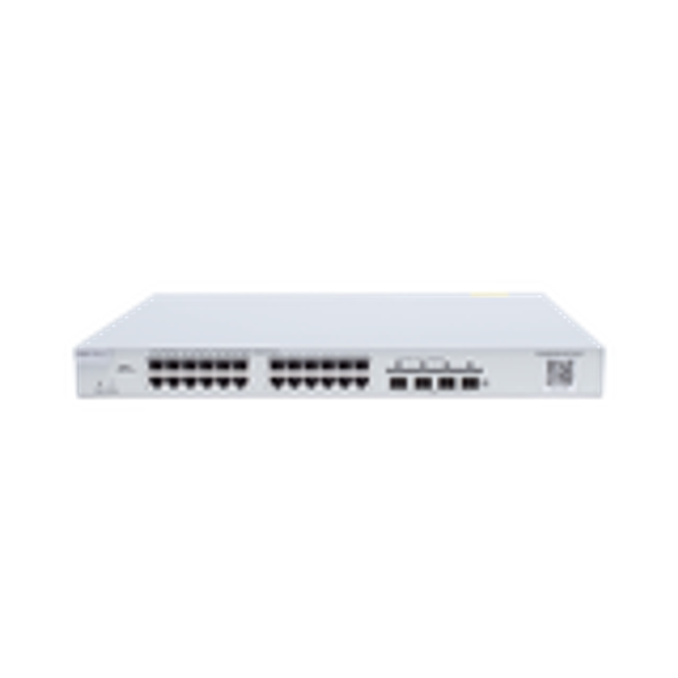 Switch PoE Administrable en la Nube de Capa 2 Gigabit de 24 Puertos, 4 * 10G Enlace Ascendente SFP+, 370W 1