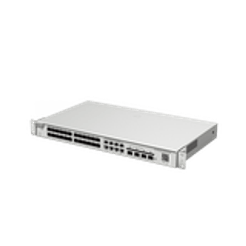 SFP Gigabit de 24 puertos con 8 puertos RJ45 combinados Switch administrado de capa 2, 4 * 10G