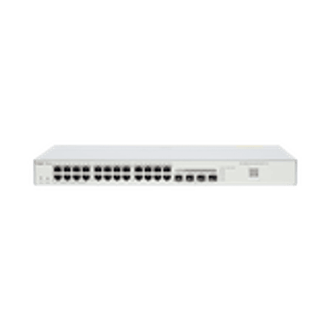 Switch No PoE Gestionable en la Nube de 28 Puertos Gigabit Capa 2, 24 x 10/100/1000Base-T + 4 Puertos SFP