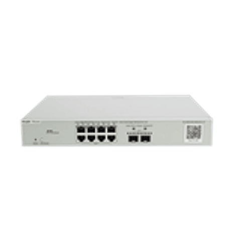 Switch Administrable de Capa 3 Multi-Gigabit de 10 Puertos con 8 Puertos PoE++, 2 Puertos de Subida SFP+