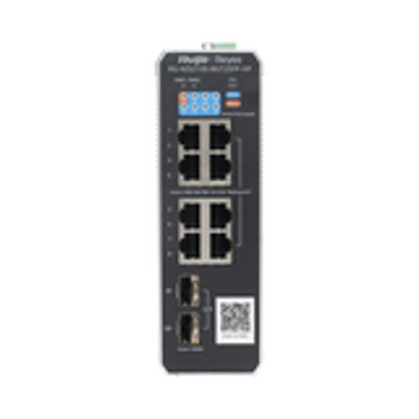 Switch Industrial PoE con gestion en la nube con 1 puerto PoE++, 7 puertos PoE+ y 2 puertos uplink SFP Ideal para temperaturas Extremas y proteccion contra descargas 1