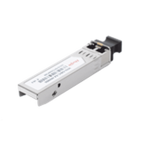 Modulo transceptor optico SFP 1000BASE-SX de 850 nm y 550 m con DDM, duplex LC y fibra multimodo