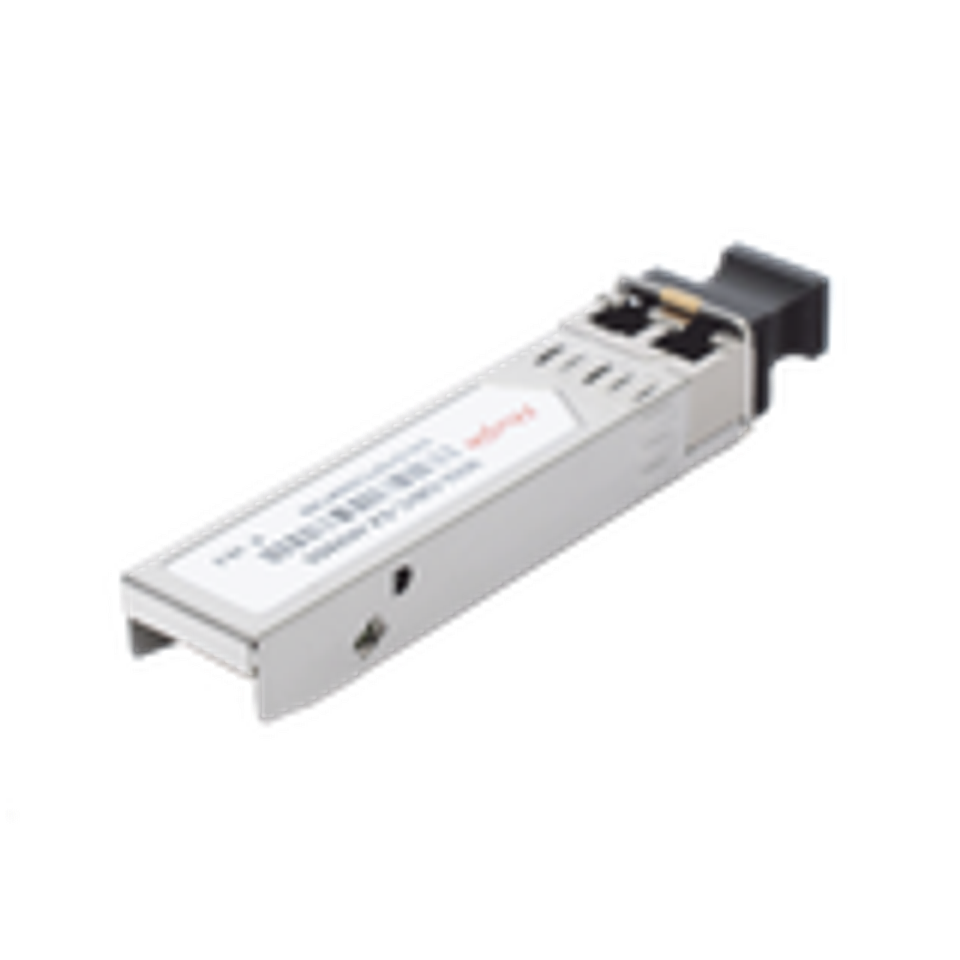 Modulo transceptor optico SFP 1000BASE-SX de 850 nm y 550 m con DDM, duplex LC y fibra multimodo 1