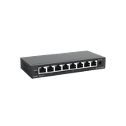 Switch No Administrable Sin PoE de 8 puertos 10/100/1000Mbps