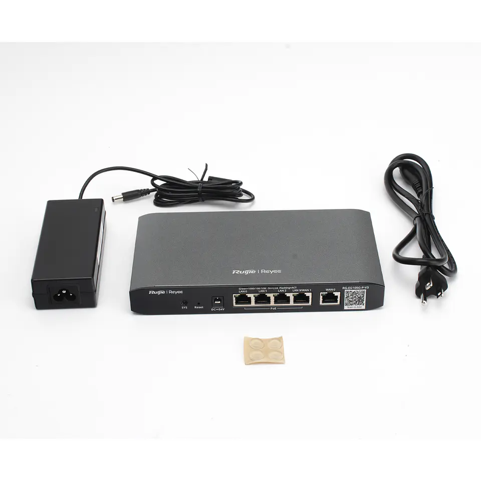 RG-EG105G-P-V3 // Router Administrable Cloud con POE+ 54W 3