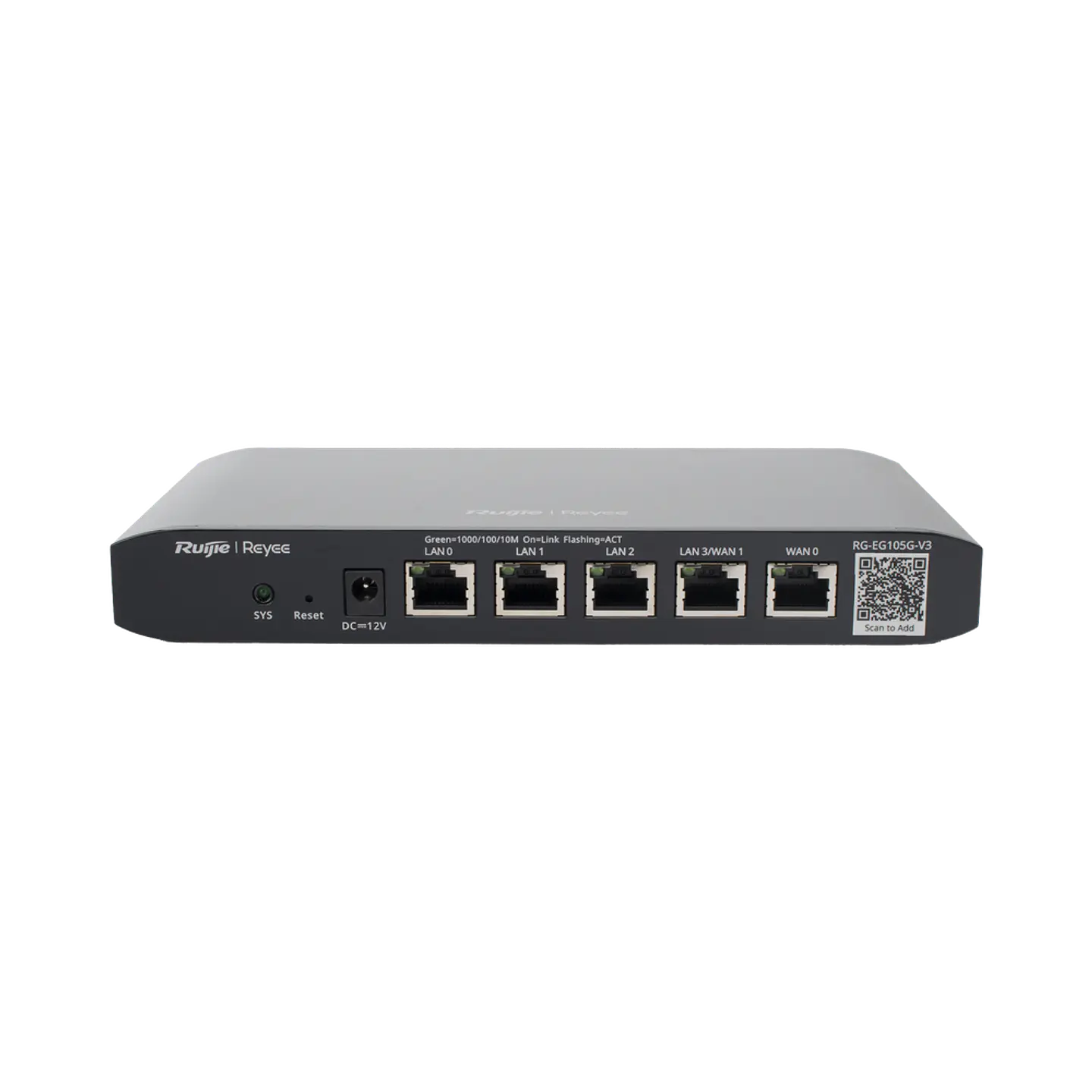 RG-EG105G-V3 // Router Administrable Cloud con Puertos LAN Gigabit 3