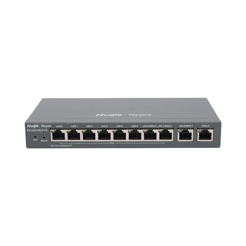 RG-EG210G-P-V3 // Gateway PoE para 200 usuarios 4