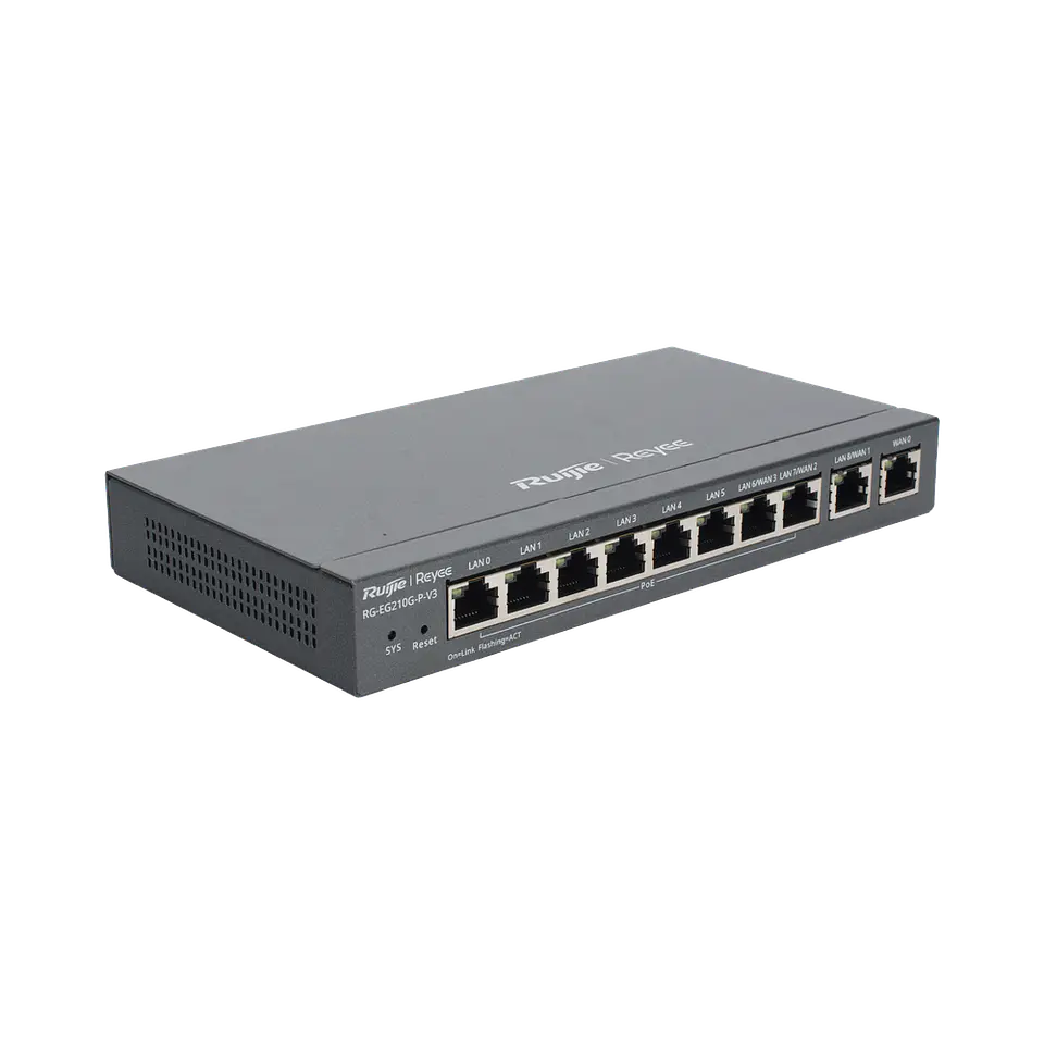 RG-EG210G-P-V3 // Gateway PoE para 200 usuarios 7