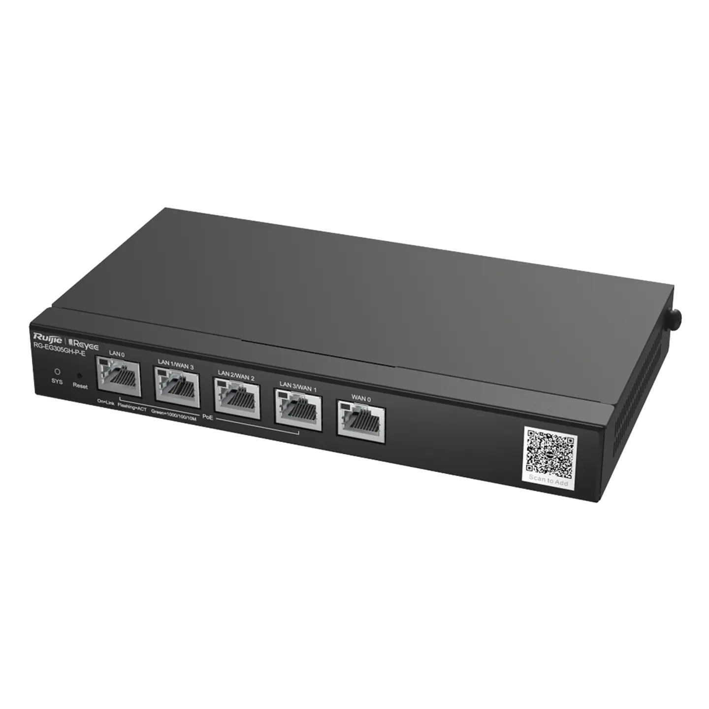 RG-EG305GH-P-E // Router de Oficina PoE de 5 Puertos  2