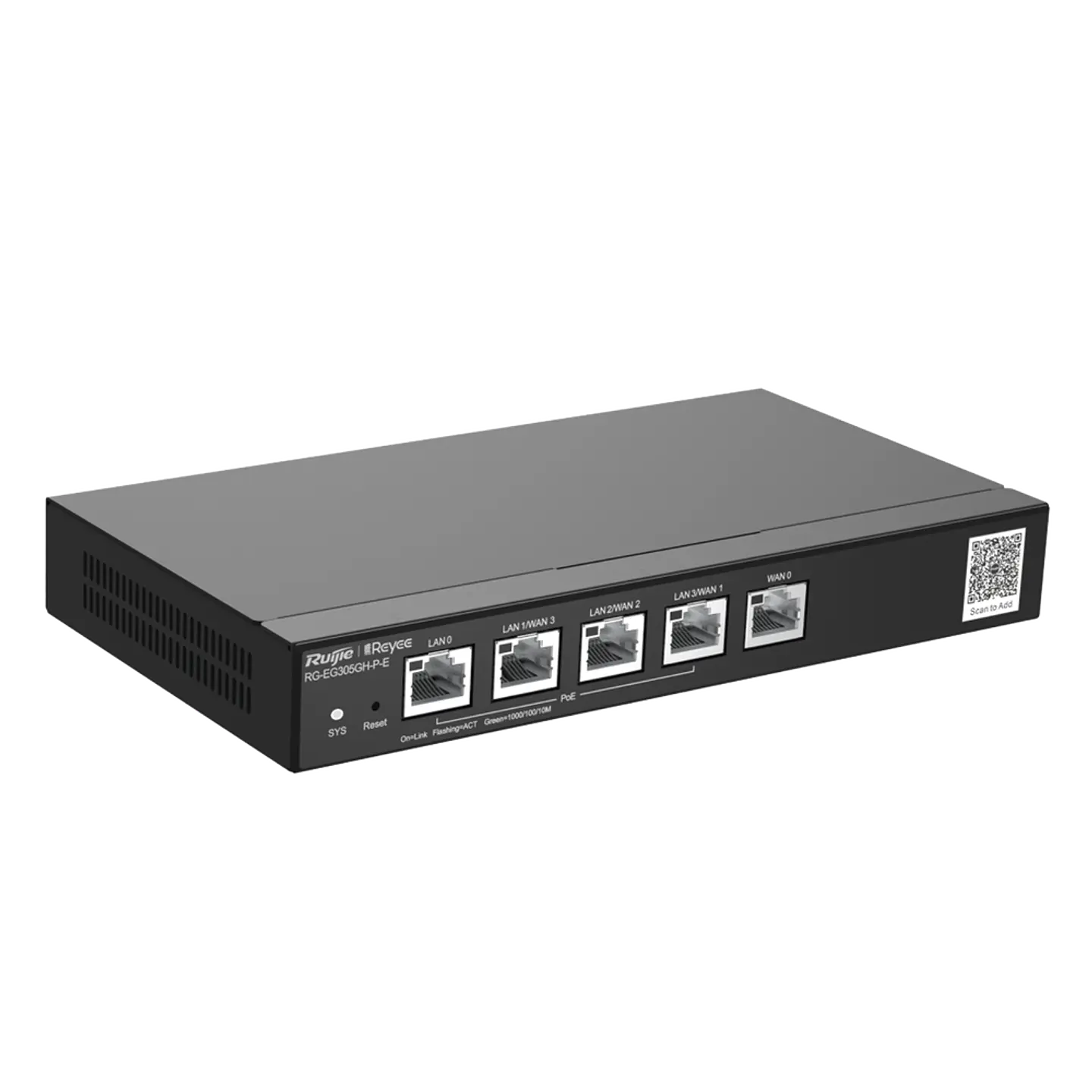 RG-EG305GH-P-E // Router de Oficina PoE de 5 Puertos  4