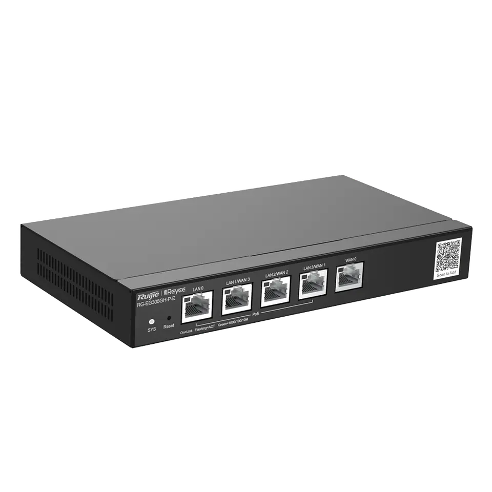 RG-EG305GH-P-E // Router de Oficina PoE de 5 Puertos  4