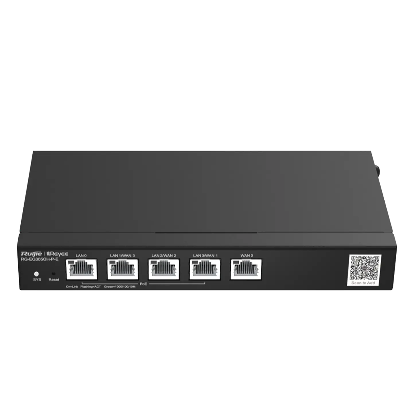 RG-EG305GH-P-E // Router de Oficina PoE de 5 Puertos  5