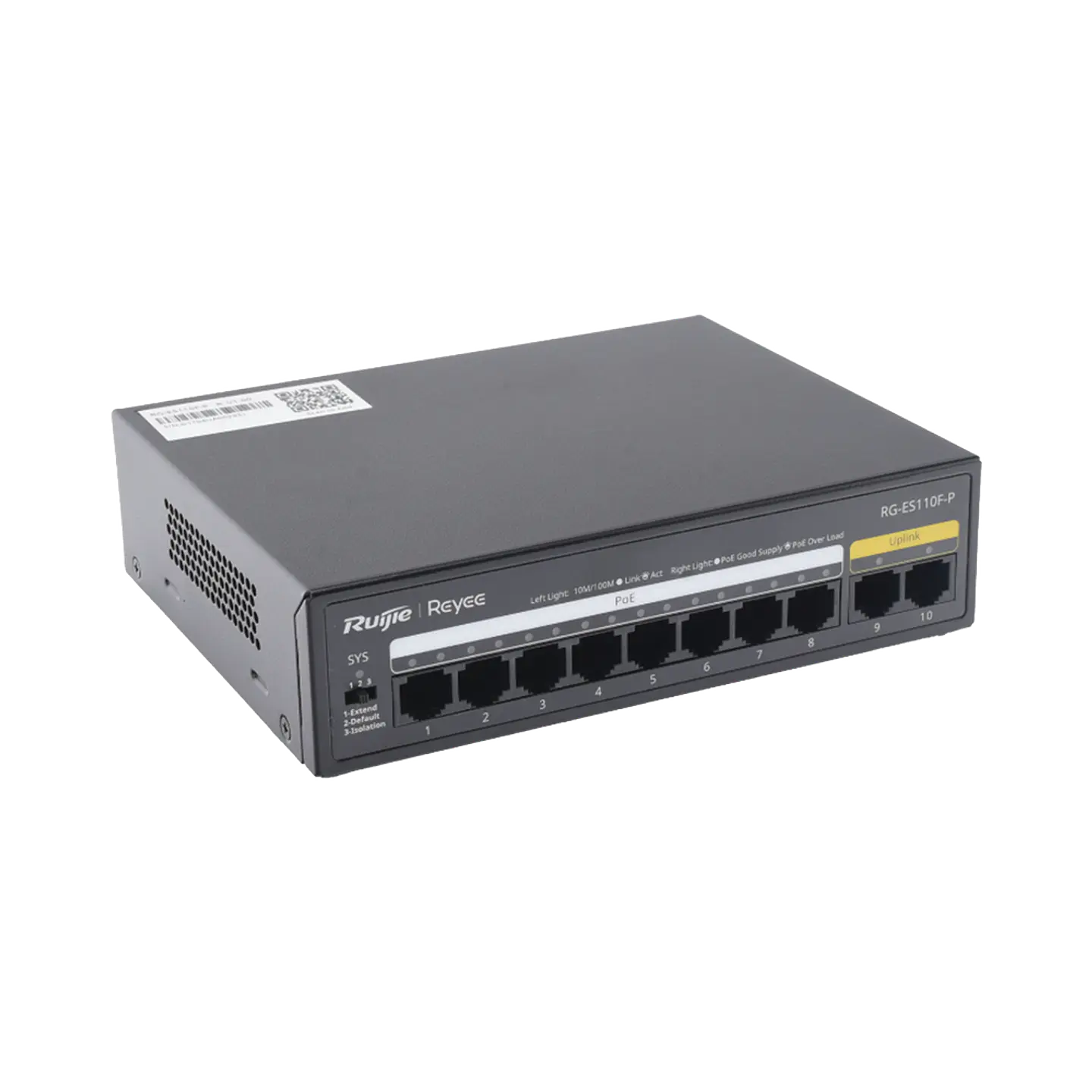 RG-ES110F-P // Switch no gestionado de 10 Puertos 2