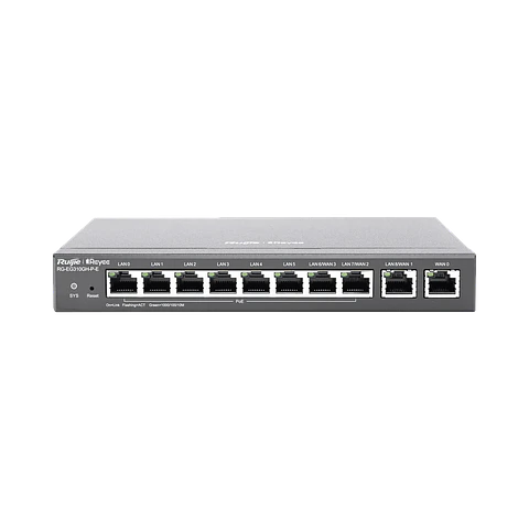 RG-EG310GH-P-E // Router de Oficina PoE, Administrable en la Nube