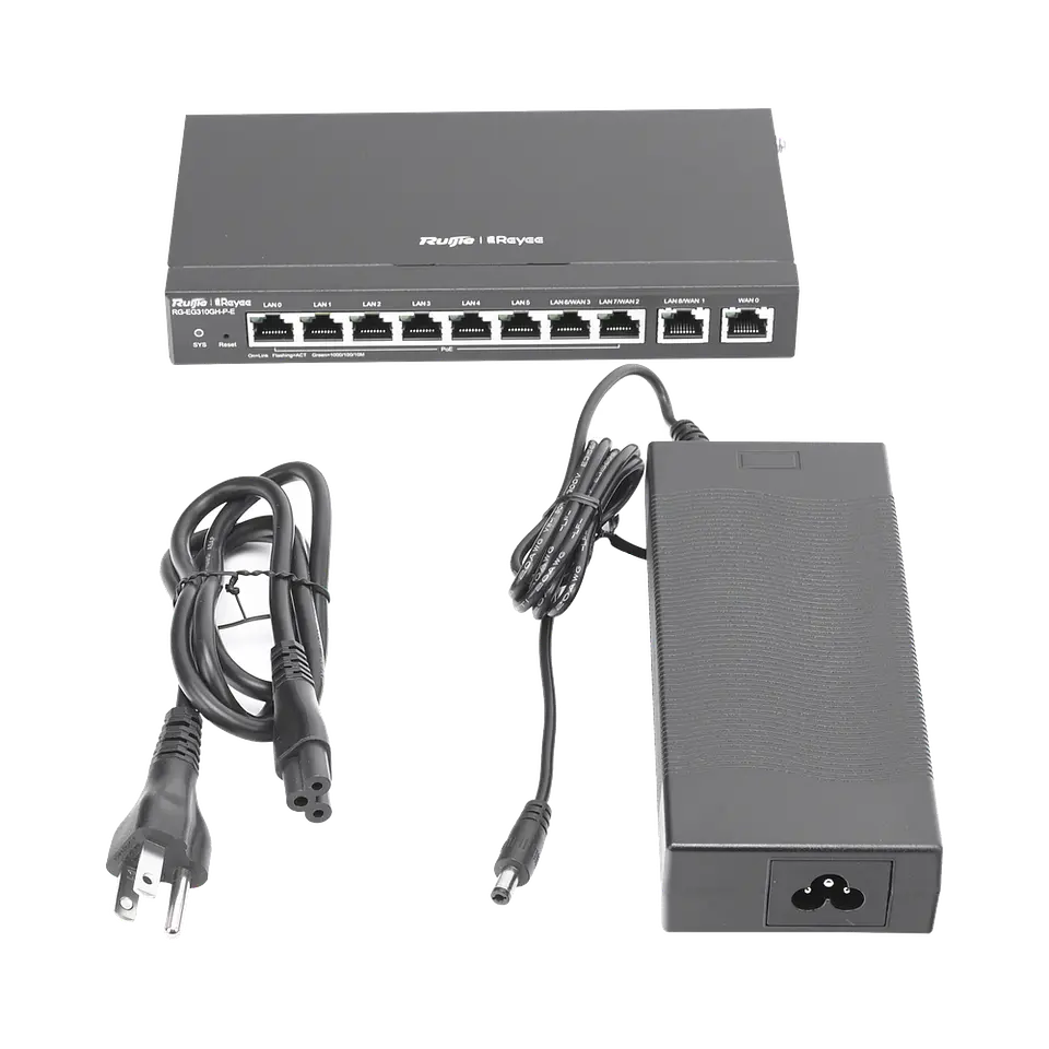 RG-EG310GH-P-E // Router de Oficina PoE, Administrable en la Nube 5